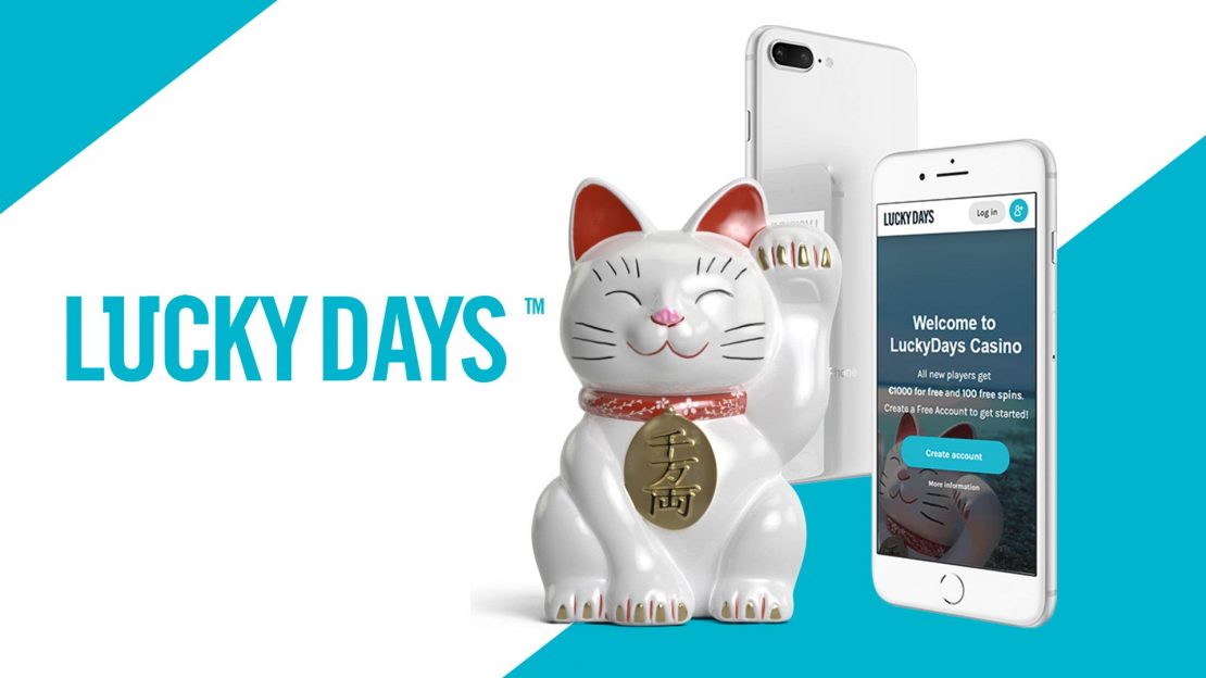 Lucky Days casino mobile version with game lobby and slot categories